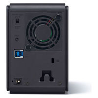 バッファロー ミラーリング機能搭載外付けHDD HD-WL4TU3/R1J 4TB ブラック 1台（直送品）