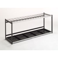 テラモト　折りたたみ式傘立E型　60本用　幅1233×奥行366×高さ500mm 1台