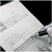 ロディア ドットパッド ドット方眼 No.16 ブラック cf16559 1冊