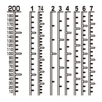 金鵄製作所 マーカー投薬瓶 200ml 調剤用 凹形目盛り 本体色:透明 キャップ色:白 未滅菌 MBIN20010 1袋（10本入）