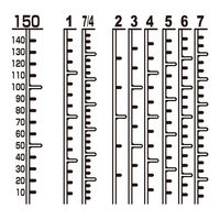金鵄製作所 マーカー投薬瓶 150ml 調剤用 凹形目盛り 本体色:透明 キャップ色:白 未滅菌 MBIN15010 1袋（10本入）