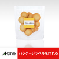 エーワン（A-one）ラベルシール ハイグレード 表示・宛名ラベル プリンタ兼用 封筒 シール  A4 40面 20シート  75240