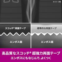 スリーエム(3M) スコッチ 超強力両面テープ プレミアゴールド 自動車内装用 幅15mm×長さ1.5m 1巻 KCR-15R