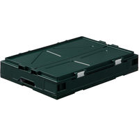 【折りたたみコンテナ】 アスクル オリタタミコンテナOCー50Lフタ一体型 1個  オリジナル