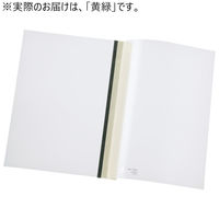 リヒトラブ　リクエスト　製本ファイル　A4タテ　黄緑　G1700-6　1袋（5冊入）