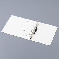 リヒトラブ リクエスト D型リングファイル 4穴 A4タテ 背幅64mm 白 G1280-0 1冊