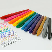 ぺんてる 水性サインペン 12色セット