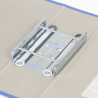 キングファイル　スーパードッチ　脱着イージー　A4タテ　とじ厚90mm　青　キングジム　両開きパイプファイル　2479Aアオ