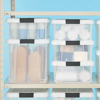 リス　「現場のチカラ」　ASソフィアボックス　ワイドL　S-04D　クリア　GGYAGGYA298　1個 オリジナル