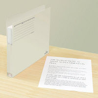プラス　カットフォルダー　A4E　淡灰　FL-003PF　LGY　1パック（3枚入）　（直送品）