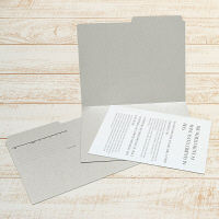 プラス　カットフォルダー　2山　A4　灰　FL-062IF　GY　1パック（10枚入）　（直送品）