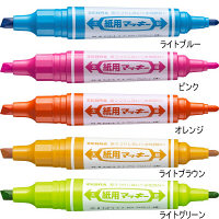 ゼブラ　紙用マッキー　太字+細字　15色　WYT5-15C　（直送品）