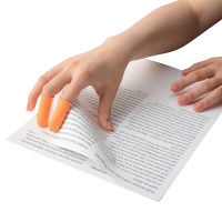 プラス　指サックL　KM-303K-50　1箱（50個入）　（直送品）