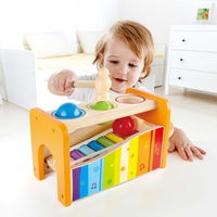 Hape パウンド アンド タップ ベンチ 知育玩具 1個