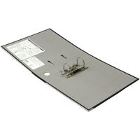 レバー式アーチファイル　A4タテ　背幅50mm　ブラック　SGLAF5BK　ハピラ