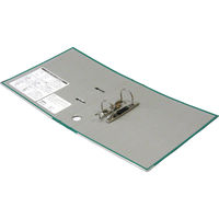 レバー式アーチファイル　A4タテ　背幅50mm　10冊　グリーン　SGLAF5GR　ハピラ