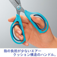コクヨ　ハサミ　エアロフィットサクサ　ワイドハンドル　グルーレス　ピンク　ハサ-P250P　1本