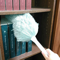 テラモト フラワークリーンＬハンディ 灰／白 ほこり取り 高所用  CL9866505　1本