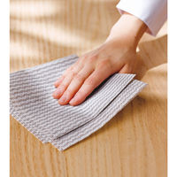 抗菌 カウンタークロス レギュラー グレー レーヨン100% 約30×60cm 1パック（100枚入）