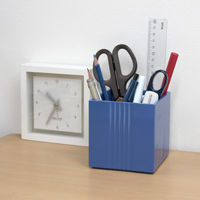 プラス ペンスタンド ブルー TM-402 BL 1個（直送品）