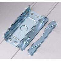 アスクル　パイプ式ファイル片開き　ベーシックカラー（2穴）　A4タテ　とじ厚40mm背幅56mm　グレー　10冊  オリジナル