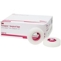 スリーエム 3M トランスポア サージカルテープ（医療用テープ） 12.5mmX9.1m 1527-0 1箱（24巻入）