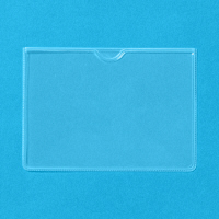 プラス　カードケースソフトタイプ　A7　78×109mm　34436　1箱（200枚入）