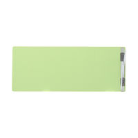 プラス　フラットファイル（統一伝票用）樹脂製とじ具　背幅53mm　グリーン　NO.062SW　76046　1袋（10冊入）