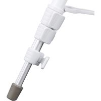 Fotopro コンパクトアルミ4段三脚 ホワイト 3Way/雲台/全高1200mm・縮長380mm DIGI-204WH 1台