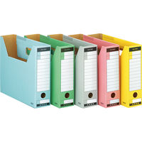 コクヨ　ファイルボックス-FS　＜Tタイプ＞　A4ヨコ　背幅75mm　グレー　A4-SFT-M　1冊