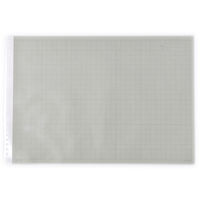 コクヨ　クリヤーブック替紙　B4ヨコ26穴　グレー　ラ-389NM　1箱（100枚：10枚入×10袋）