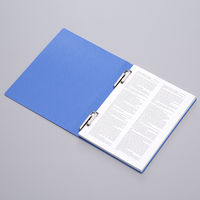 パンチレスファイル　A3タテ　10冊　リヒトラブ　HEAVY DUTY　藍　F369-9