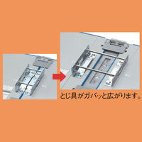 コクヨ　ガバットチューブファイル＜エコツイン＞　A4タテ　背幅伸縮型　とじ厚80または120mm　シルバー　フ-GT6120C　1箱（10冊入）