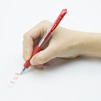 ゲルインクボールペン ユニボールシグノ ノック式 エコライター 0.5ミリ 赤 10本 UMN105EW.15 三菱鉛筆uniユニ