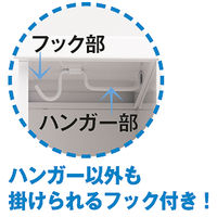 Ceha　OAスチールロッカー3連3人用 ホワイト×ブルー扉 幅900×奥行515×高さ1790mm 1台 1台（3梱包）（取寄品）