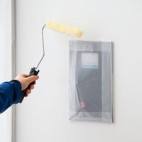 現場のチカラ 貼ってはがせる養生テープ 半透明 幅50mm×長さ50m 寺岡製作所 1セット（150巻入）  オリジナル