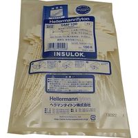 HellermannTyton(ヘラマンタイトン) ケーブルタイ リピート 屋内用 線名札 標準 白 100mm SMF100 1パック(100本入)