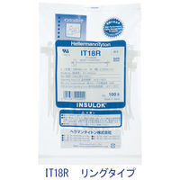 INSULOK(R) (インシュロック) マーキングタイ 標準 100mm 乳白 IT18R 1パック (100本入)