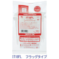 INSULOK（R） （インシュロック） マーキングタイ 標準 IT18FL 110mm 乳白 1パック （100本入）