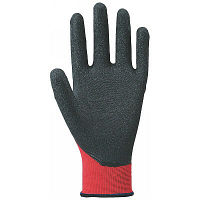 【天然ゴム背抜き手袋】 アトム タフレッド 1470 L 1セット（10双：1双入×10袋）