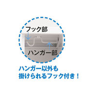 Ceha OAスチールロッカー4連4人用 ホワイト×ブルー扉 幅900×奥行515×高さ1790mm 1台（取寄品）