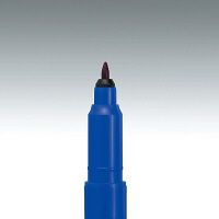 コクヨ 油性マーカー ツイン 極細・細字 青 PM-41B 1本（直送品）