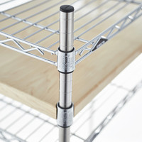 ホームエレクター ウッドシェルフ メイプル 幅750mm奥行450mm H1830WM1 1枚（直送品）