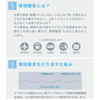キングジム デジタル耳せん ノイズキャンセリング 白 MM1000 MM1000シロ 1個