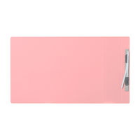 プラス　フラットファイル厚とじ500　A4ヨコ　ピンク　No.022SW（87998）　1袋(10冊入)