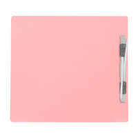 プラス　フラットファイル厚とじ500　A5タテ　ピンク　87568　1袋（10冊入）