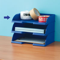 ライツ レタートレー スタンダードブルー A4ヨコ 5218-00-35 アコ・ブランズ・ジャパン