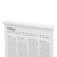 マグエックス　MAGX　マグネットスリムバー　白　MSLB-220-10P-W　1パック（10本入）