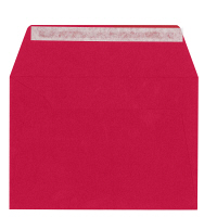 ポレン封筒　洋2 レッド　テープ付 100枚（20枚×5袋） クレールフォンテーヌ