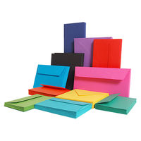 クレールフォンテーヌ 封筒 ポストカードサイズ グリーン cf5596 1セット(100枚:20枚入×5袋)